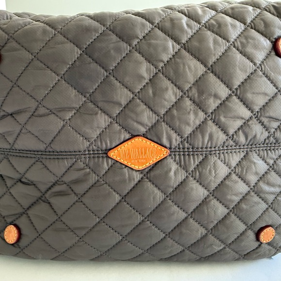 MZ Wallace Espresso Quilted Crossbody Bag - Picture 3 of 8